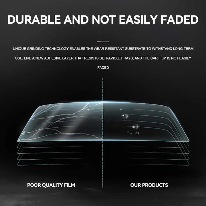 ظل إضاءة جانبية خلفية عالي العزل للحرارة . High Heat Insulation Car Rear Side Light Shade