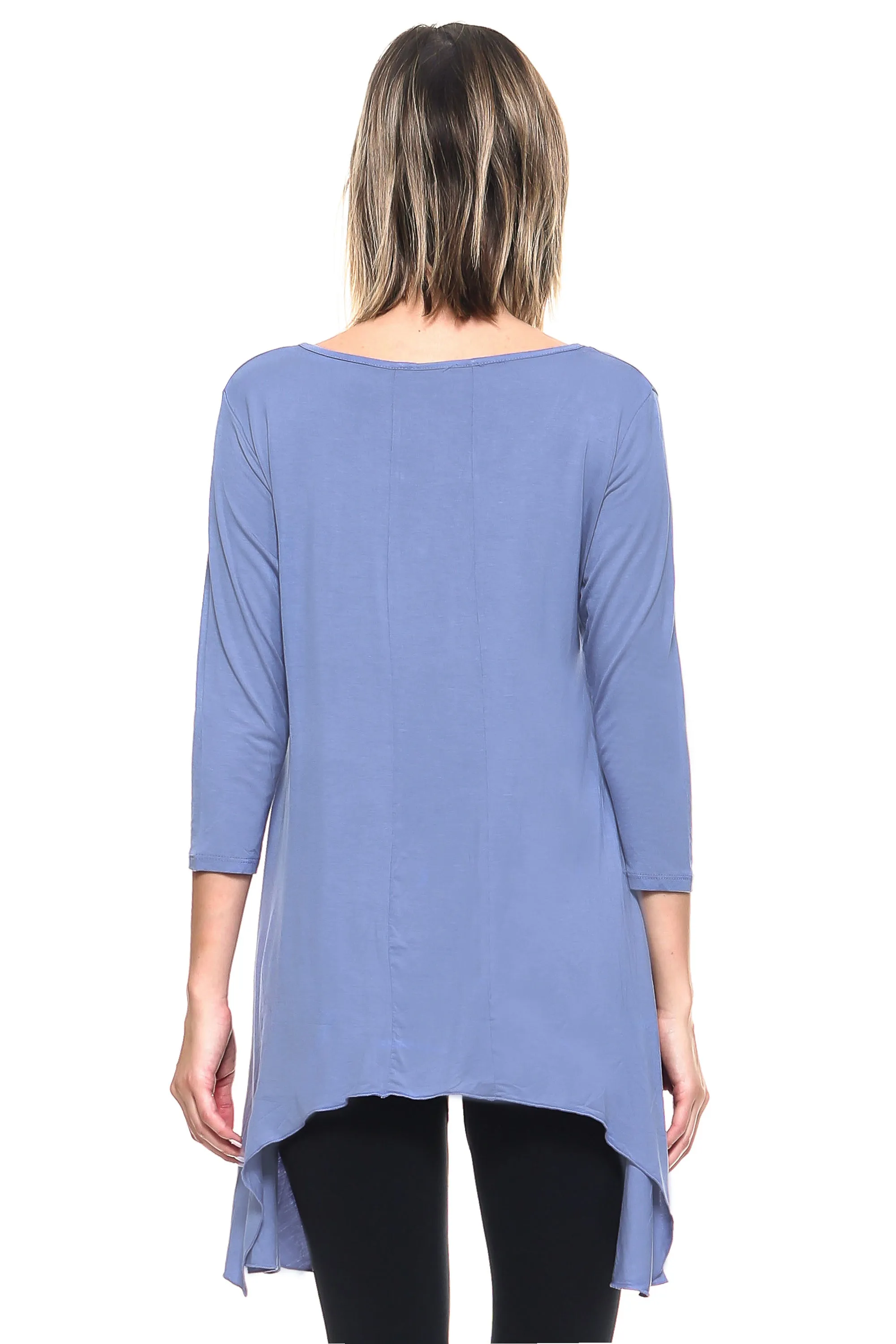 Another Love Ruffle Hem Tunic Top