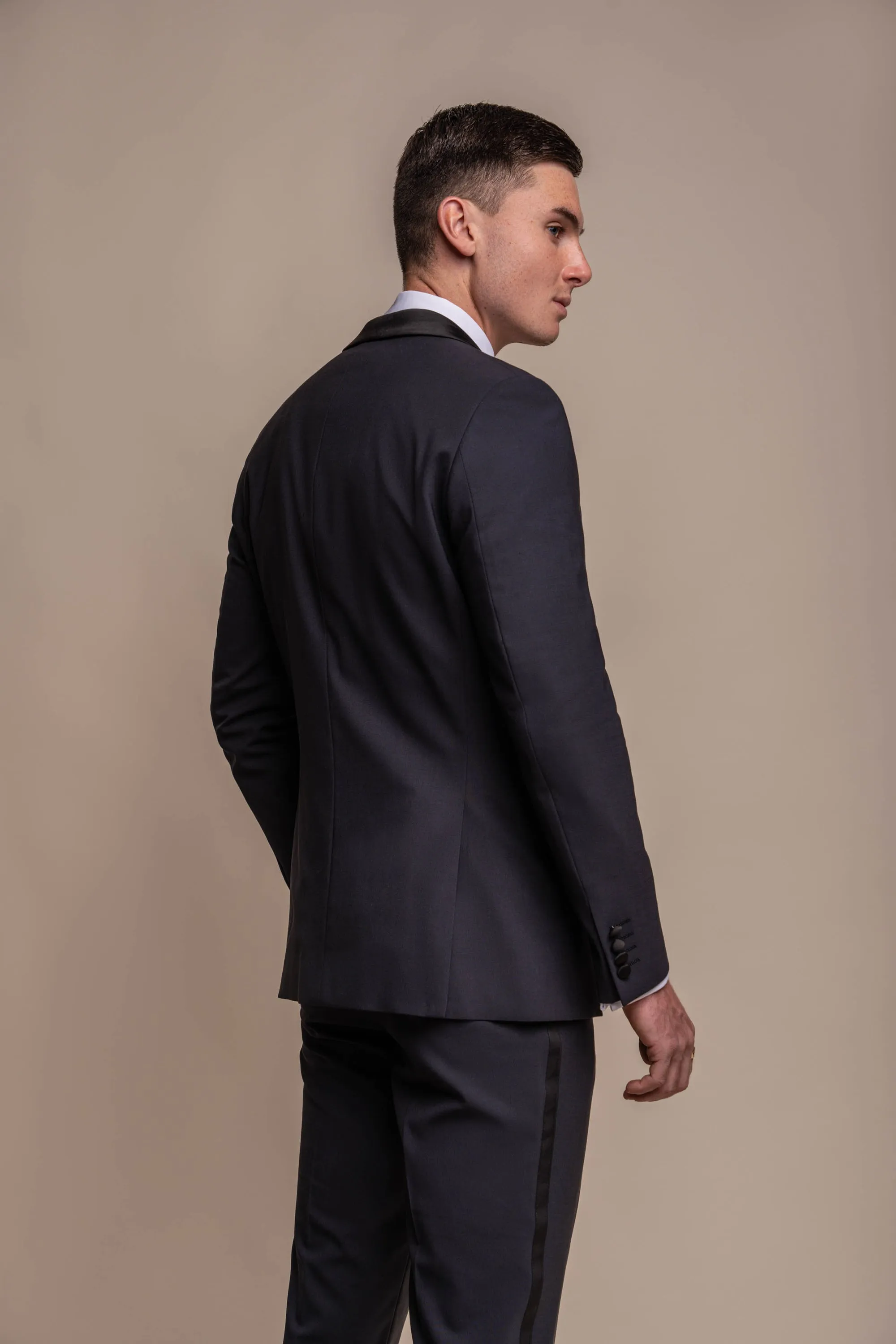 Aspen Midnight Navy Two Piece Suit