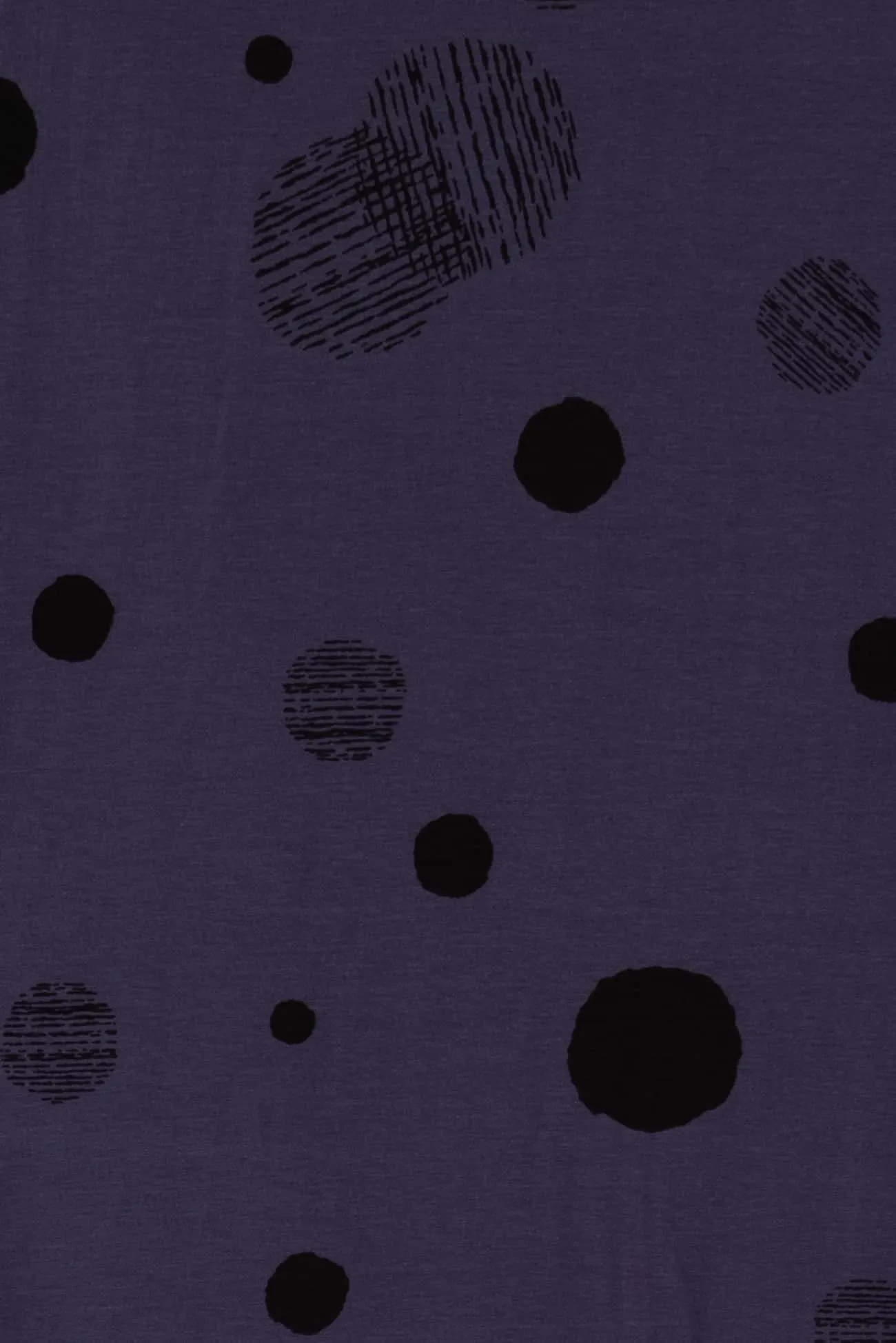 Aubergine Dashing Dots USA Knit