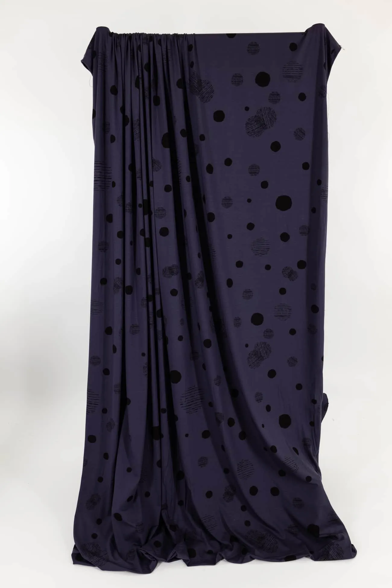 Aubergine Dashing Dots USA Knit