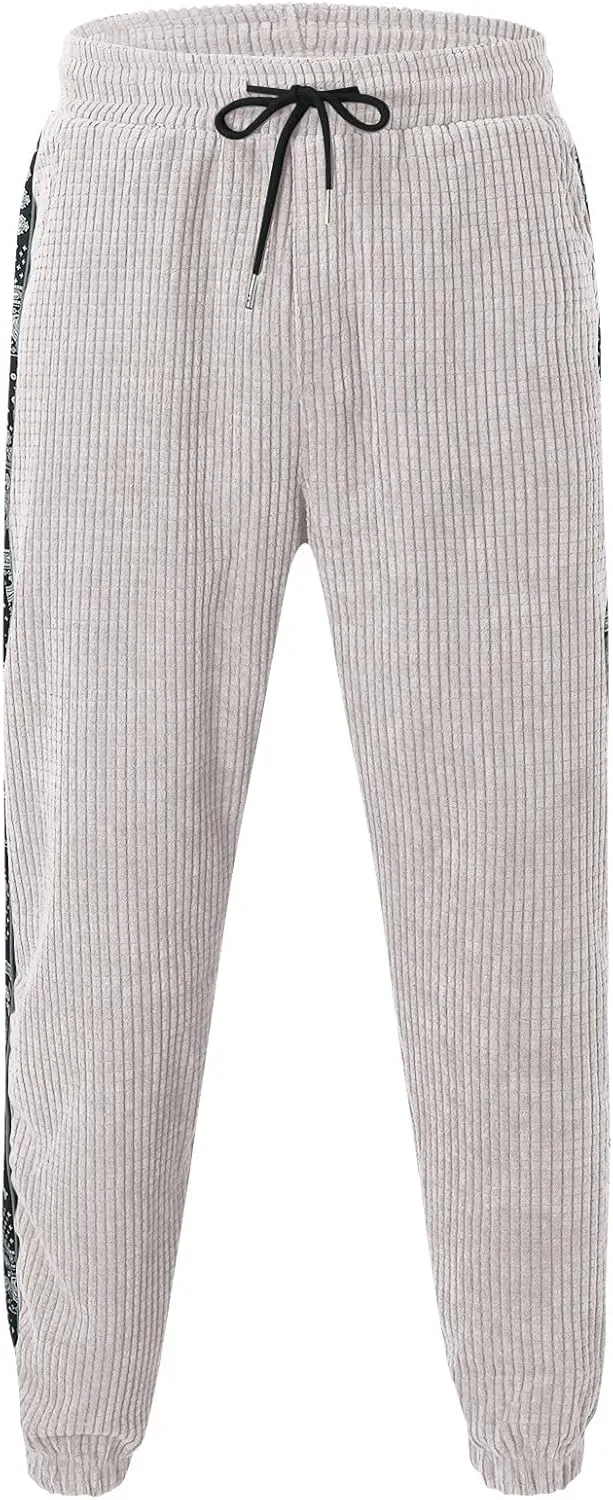 Big and Tall Sweatpants for Men Sweatpants Stretch Elastic Running Athletic Cargo Sports Sweatpants for Men Men Pants