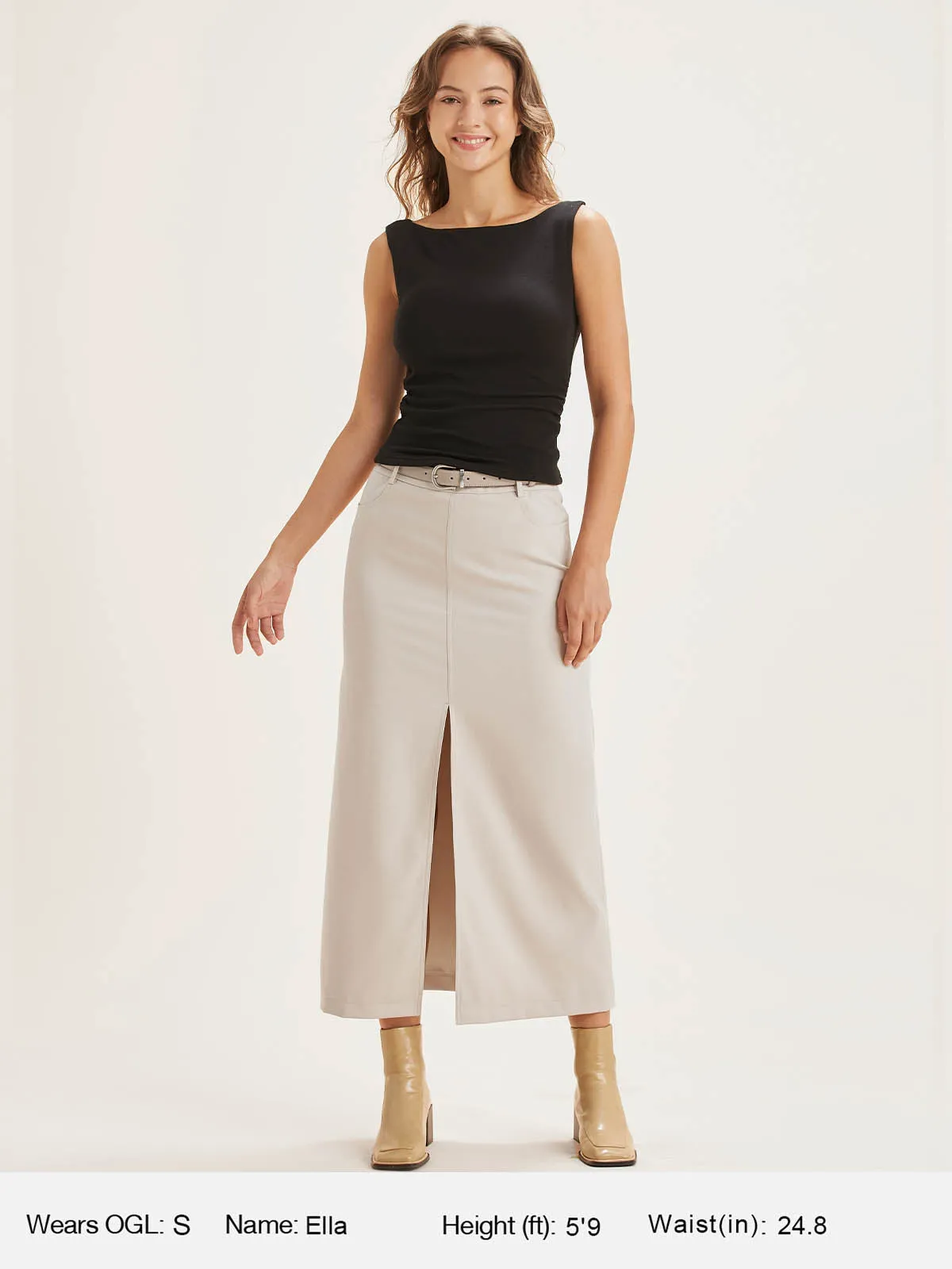 Boat Neck Brami Tank Top