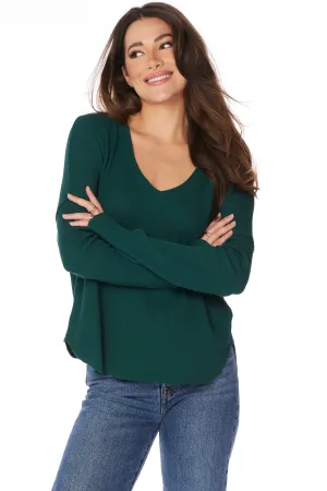 Bobi Long Sleeve Boyfriend Tee