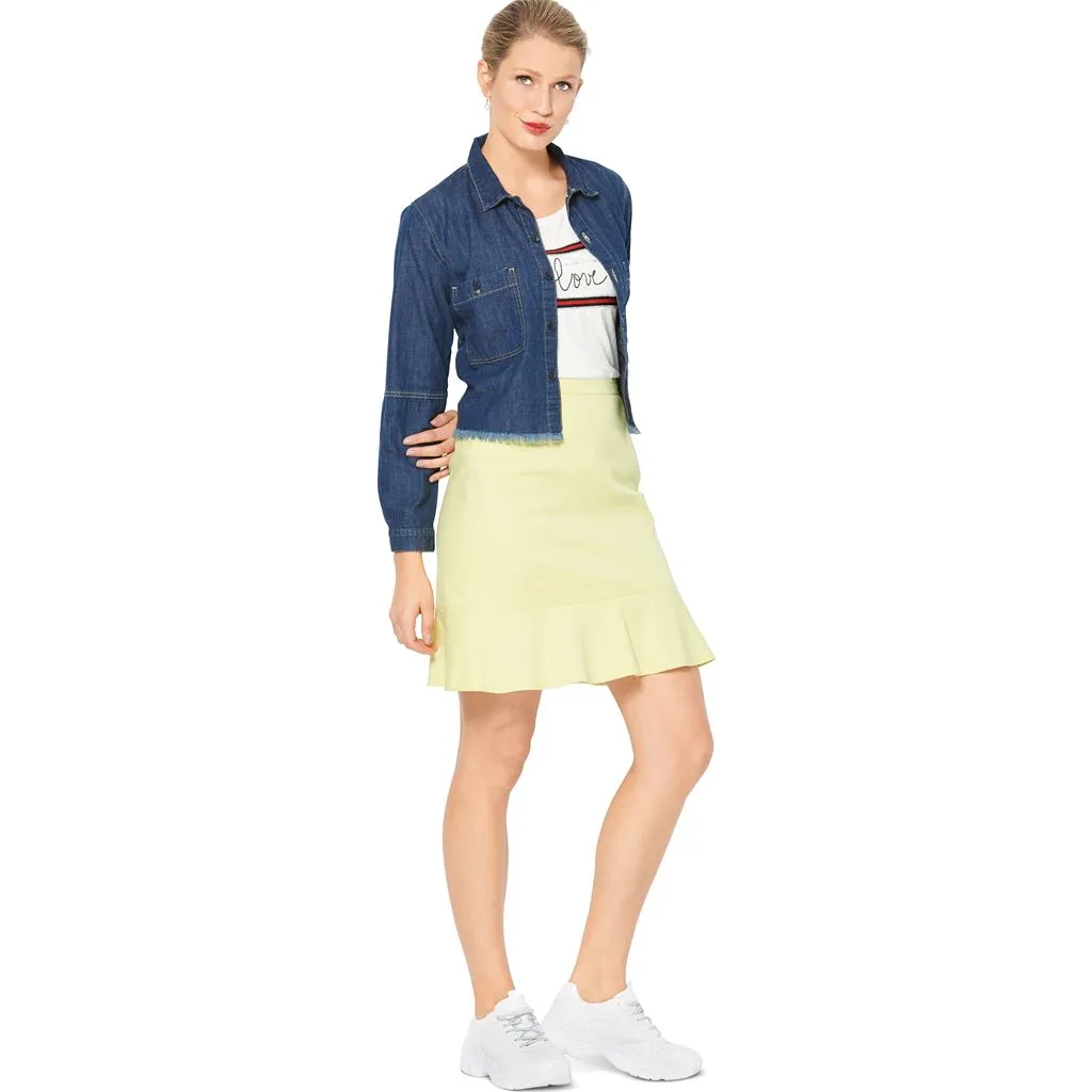 Burda Style Pattern 6147 Misses' Skirt B6147