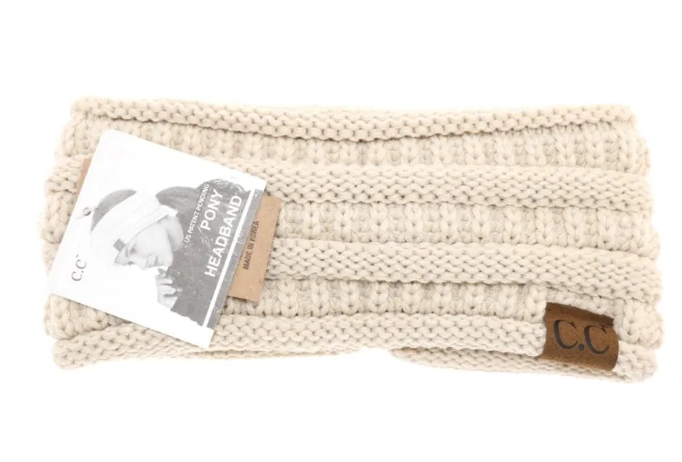 CC Headband Ribbed