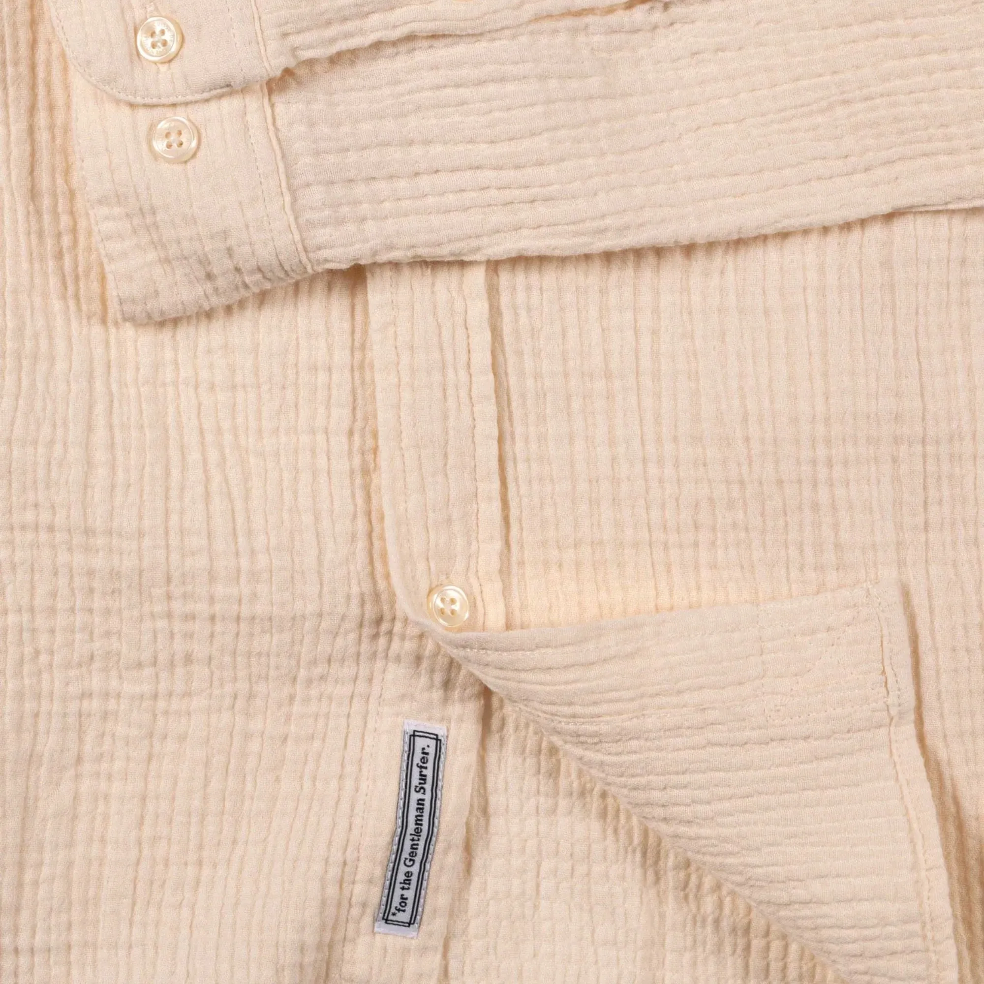 Cotton Gauze Button Down Shirt