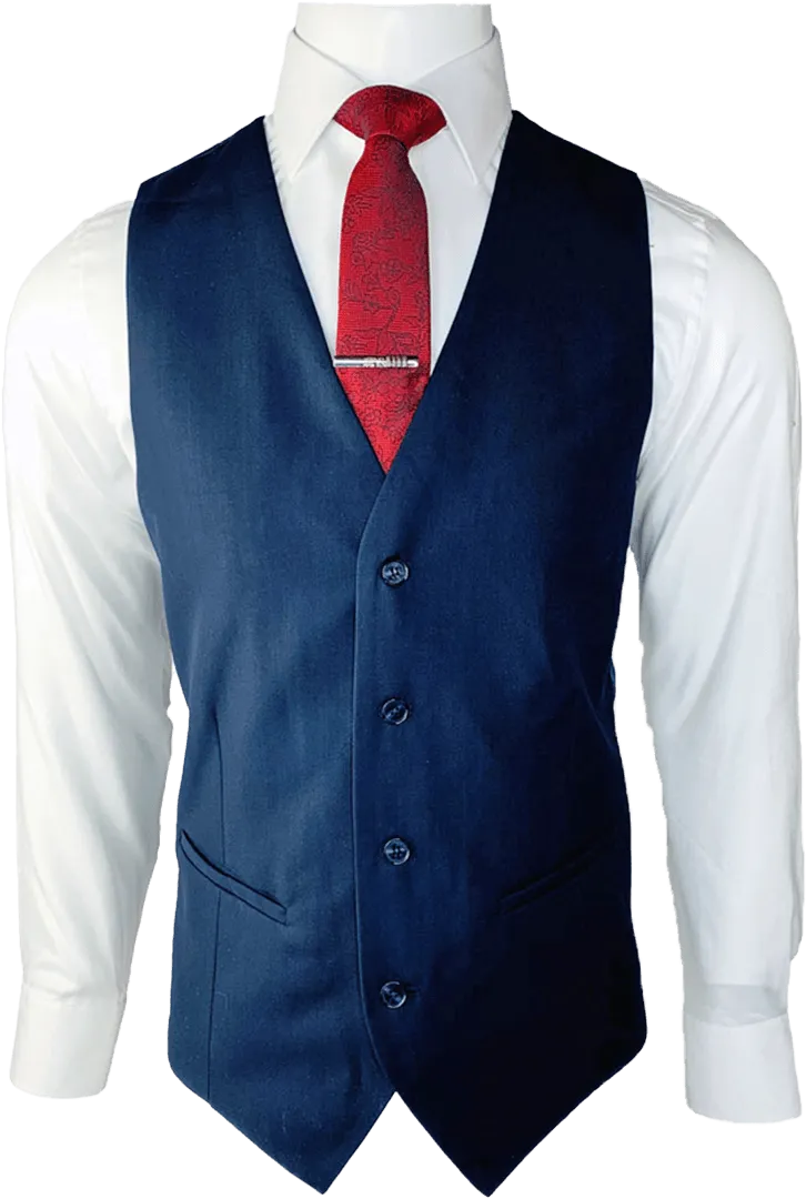 D7-Navy Saul Waist Coat