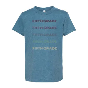 Fifth Grade YOUTH Ombre Soft Tee