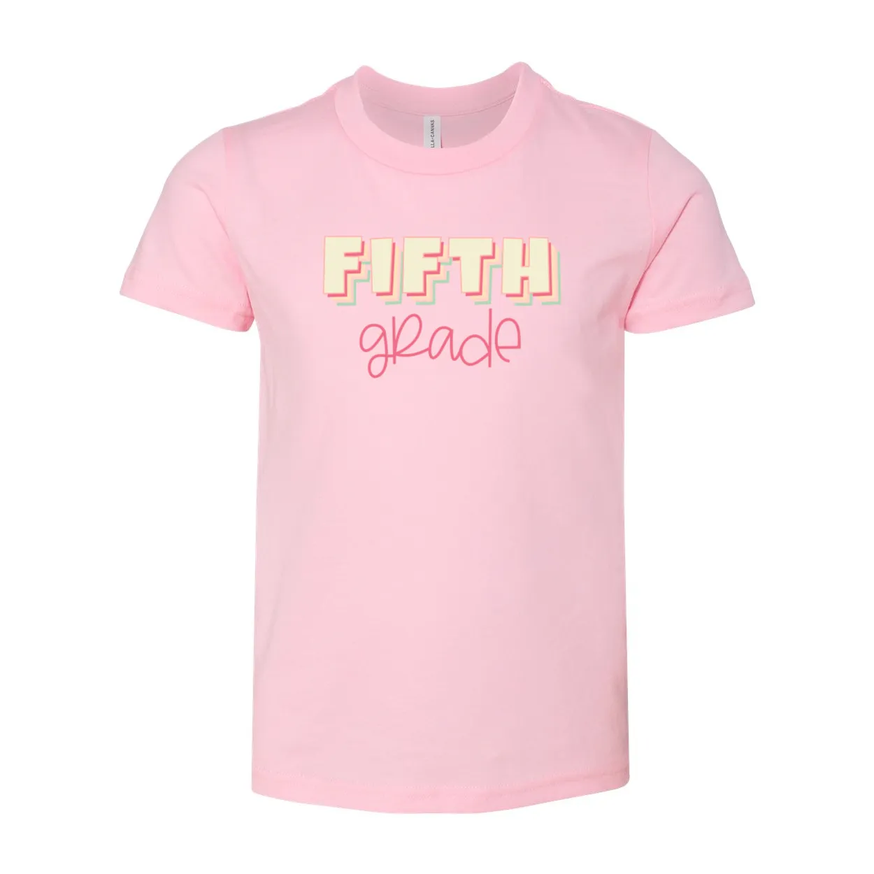 Fifth Grade YOUTH Sherbet Soft Tee