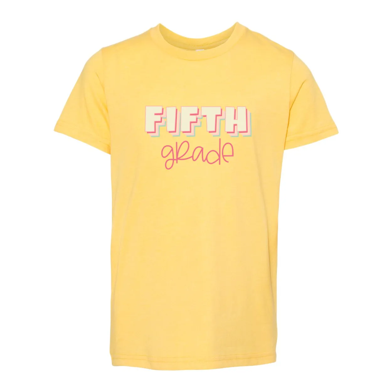 Fifth Grade YOUTH Sherbet Soft Tee