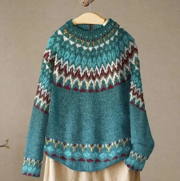 FINLEY | Boho Wave Knit sweater