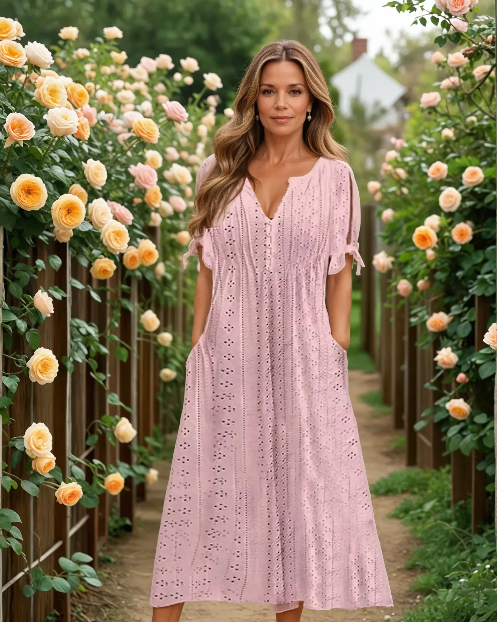 Flowing Essence Midi Dress