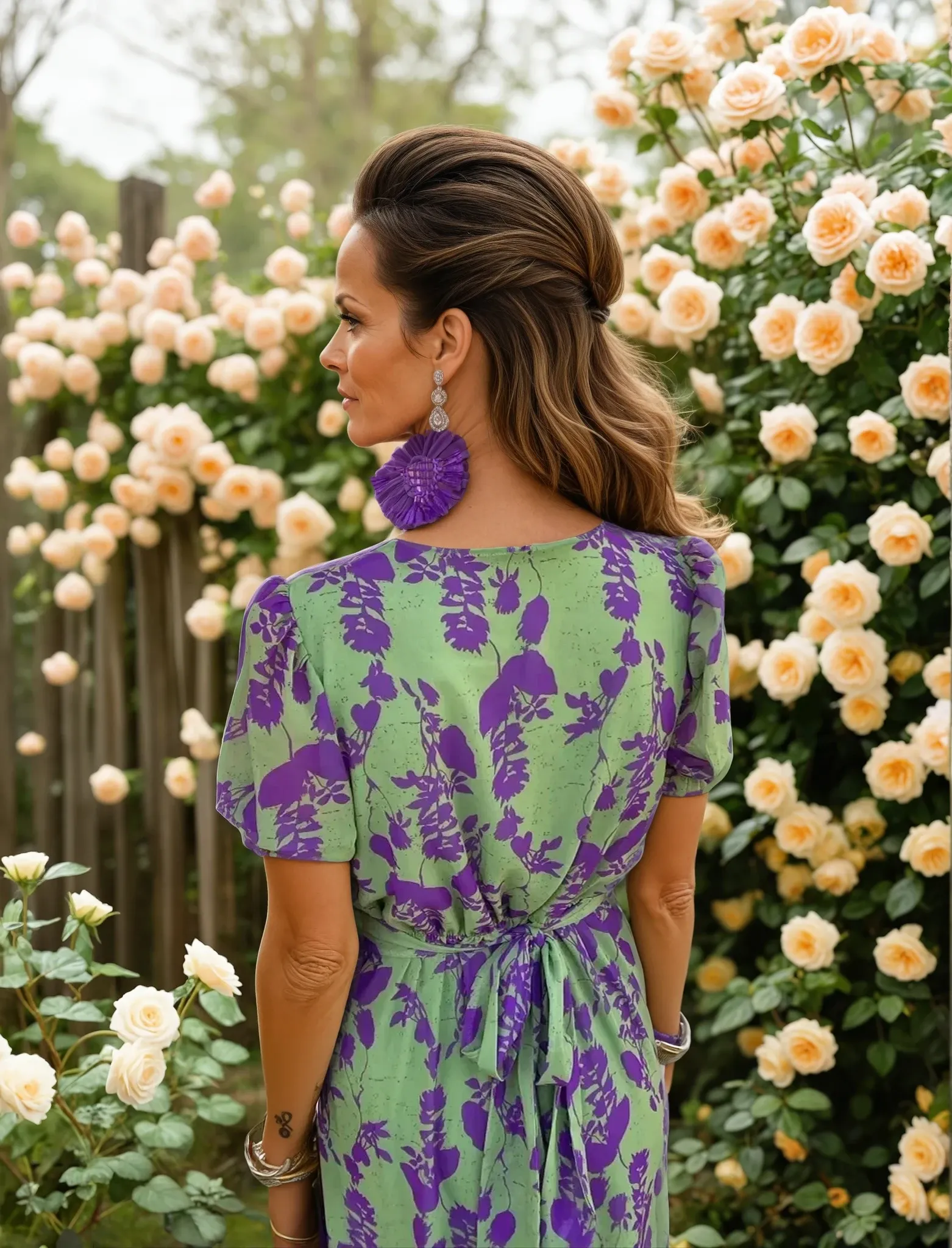 Flowing Serenity Midi Dress