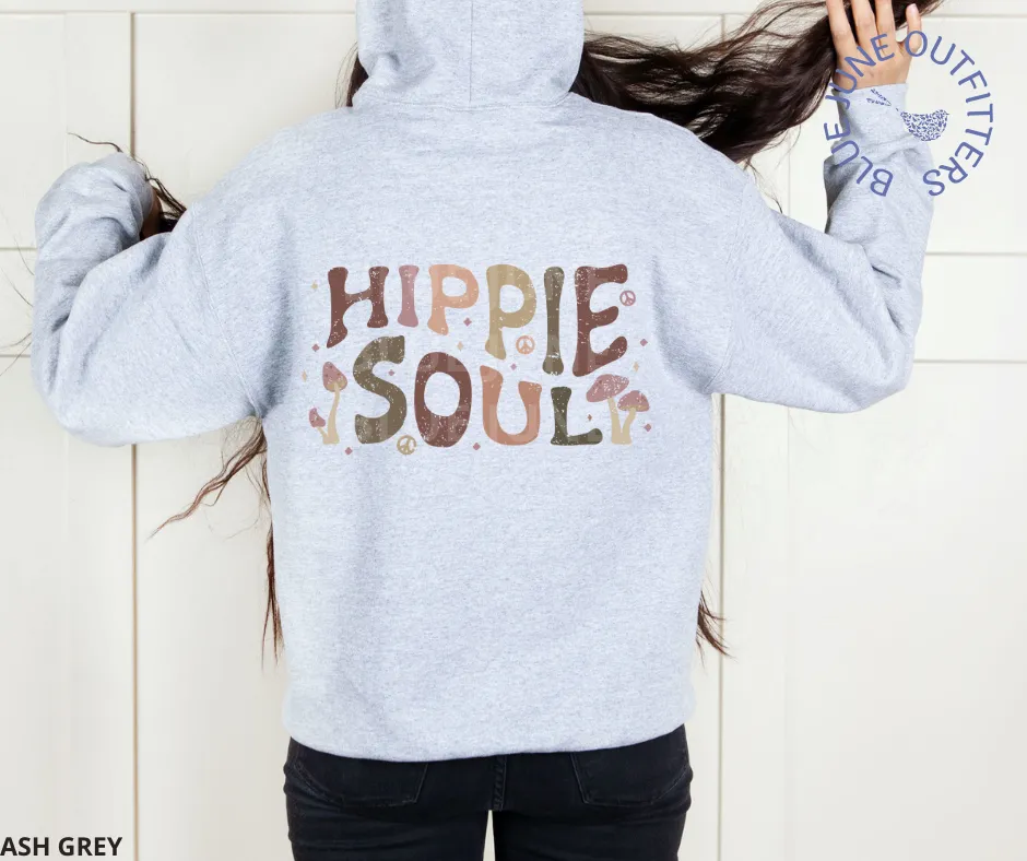 Hippie Soul | Unisex Trippy Mushroom Hoodie