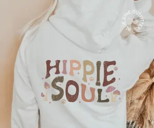 Hippie Soul | Unisex Trippy Mushroom Hoodie