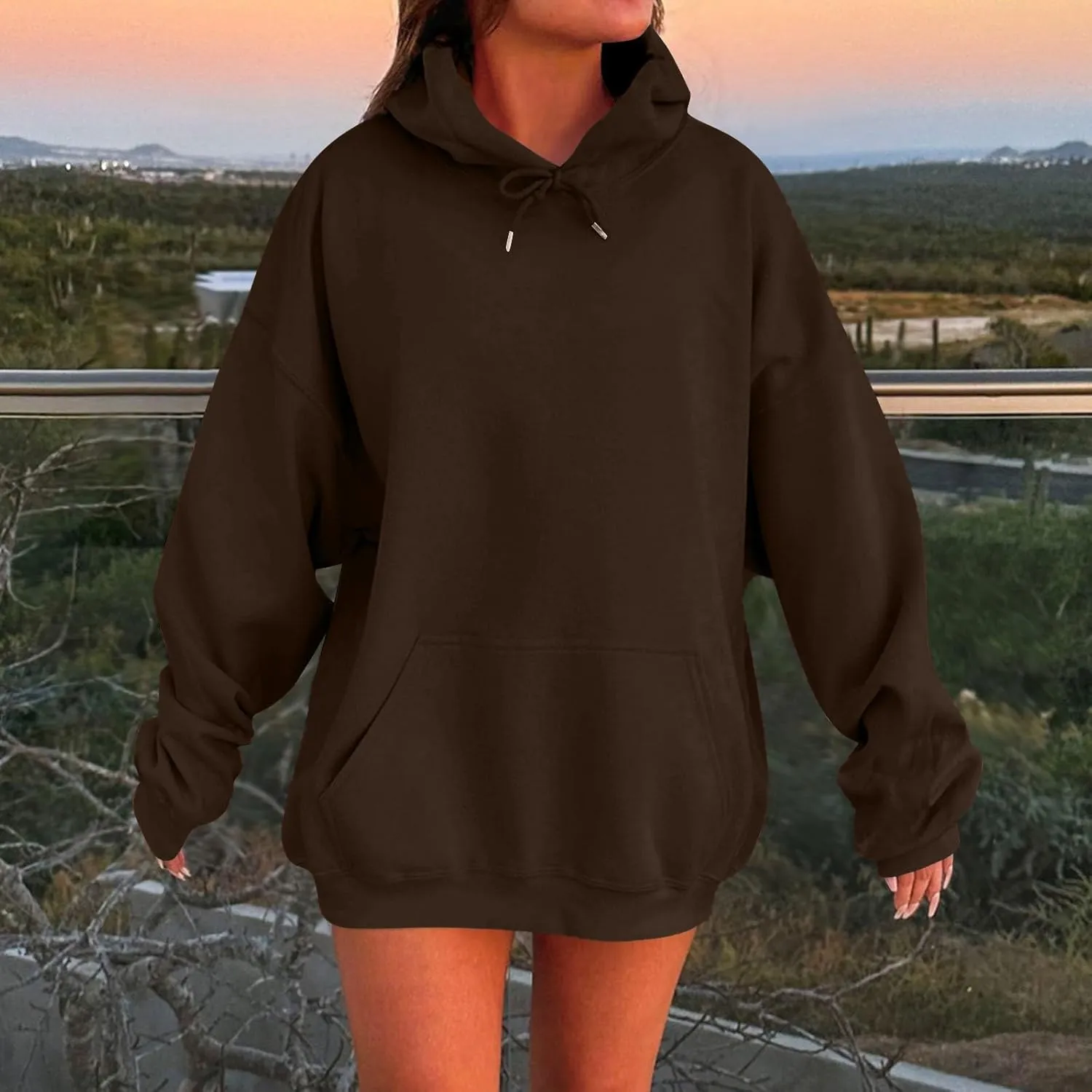 Hoodies for Women Sweatshirts Casual Pullover Fall Winter Outfits Long Sleeve Tops 2025
