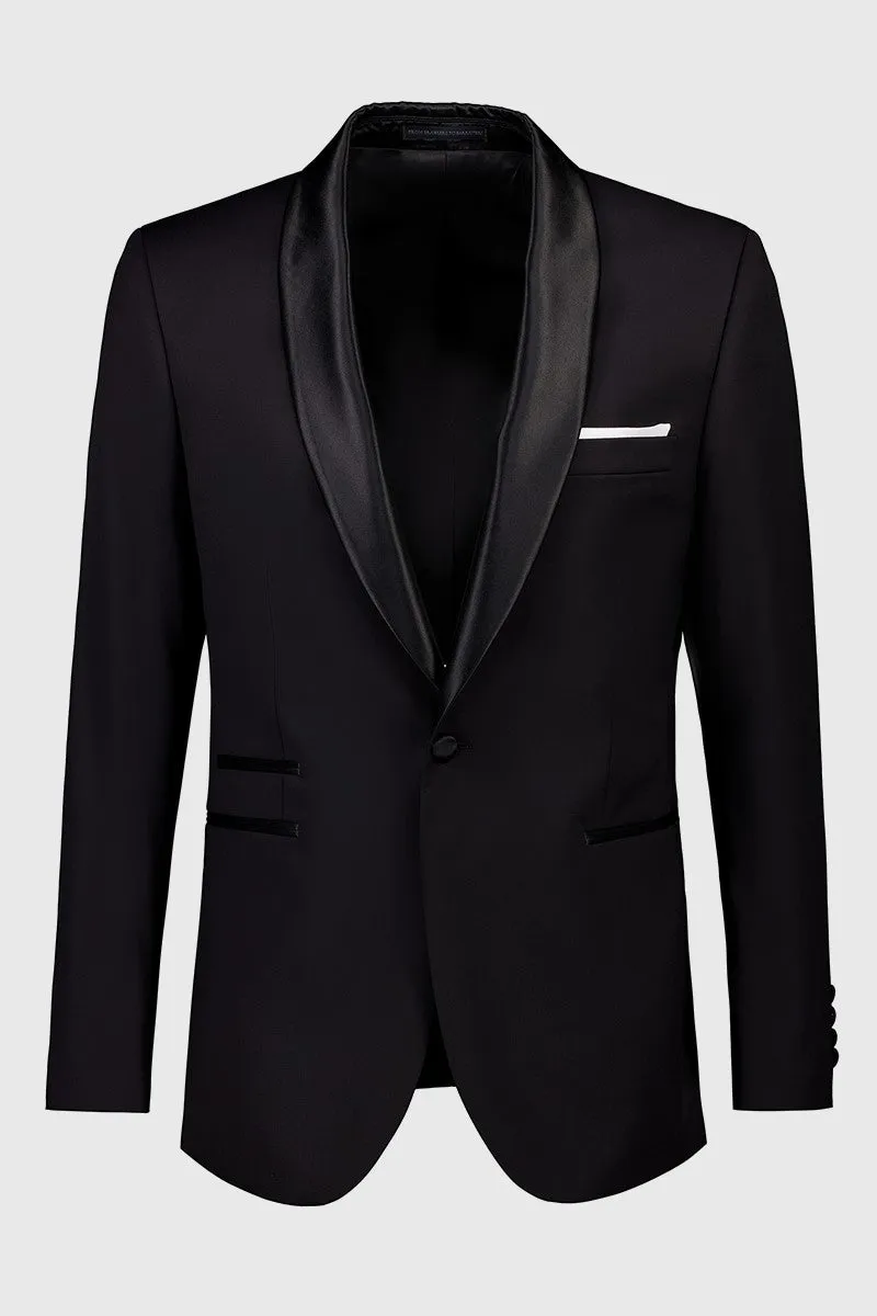 JOE BLACK F6447 RIVIERA BLACK 2P TUXEDO