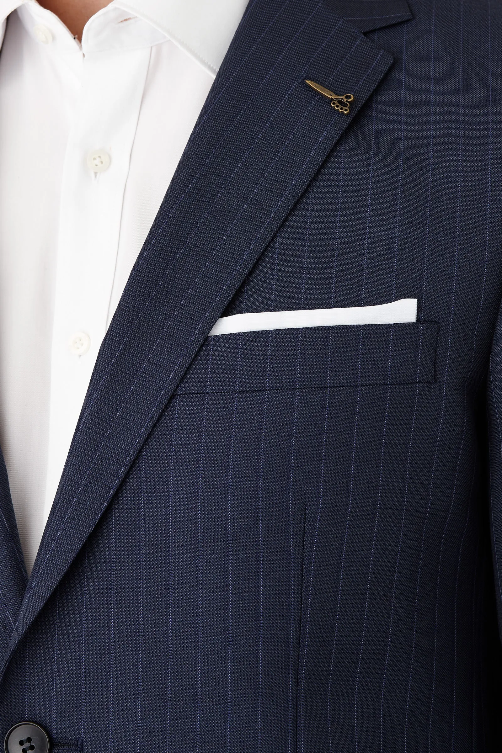 Joe Black Wool Navy Suit Set FJP817