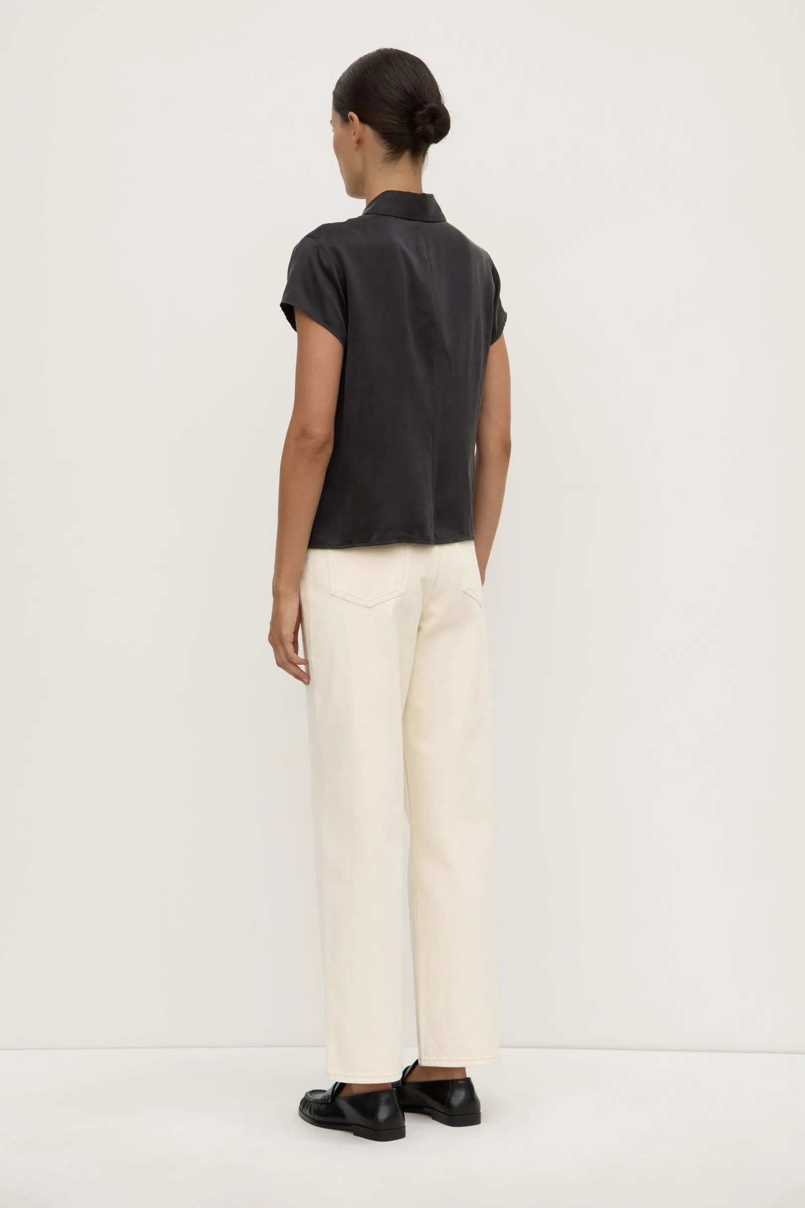 Karri Silk Short Sleeve Shirt