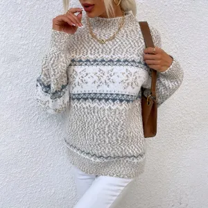 Katherine Mock Neck Women Sweater