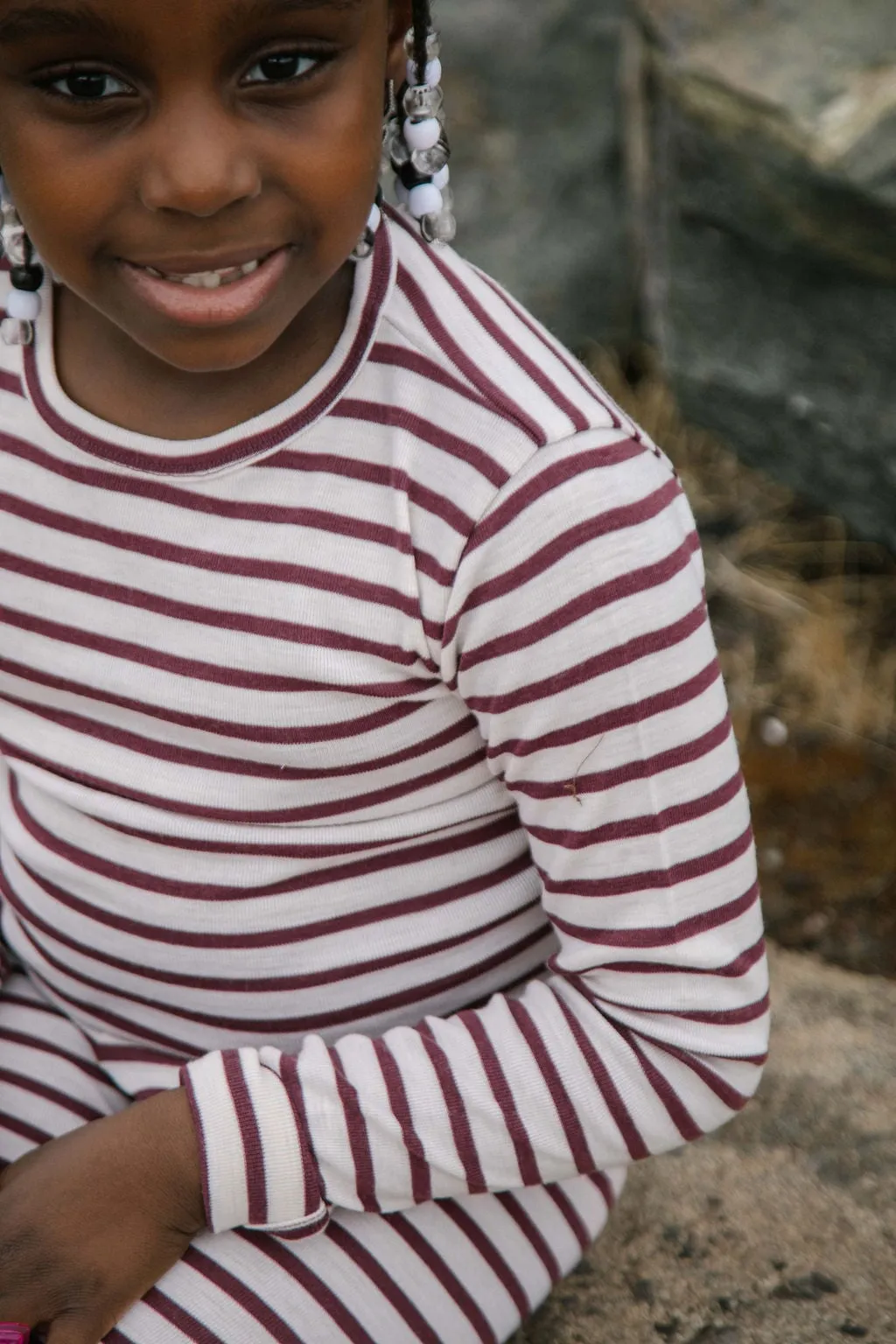 Kids Thermal Top - Stripes