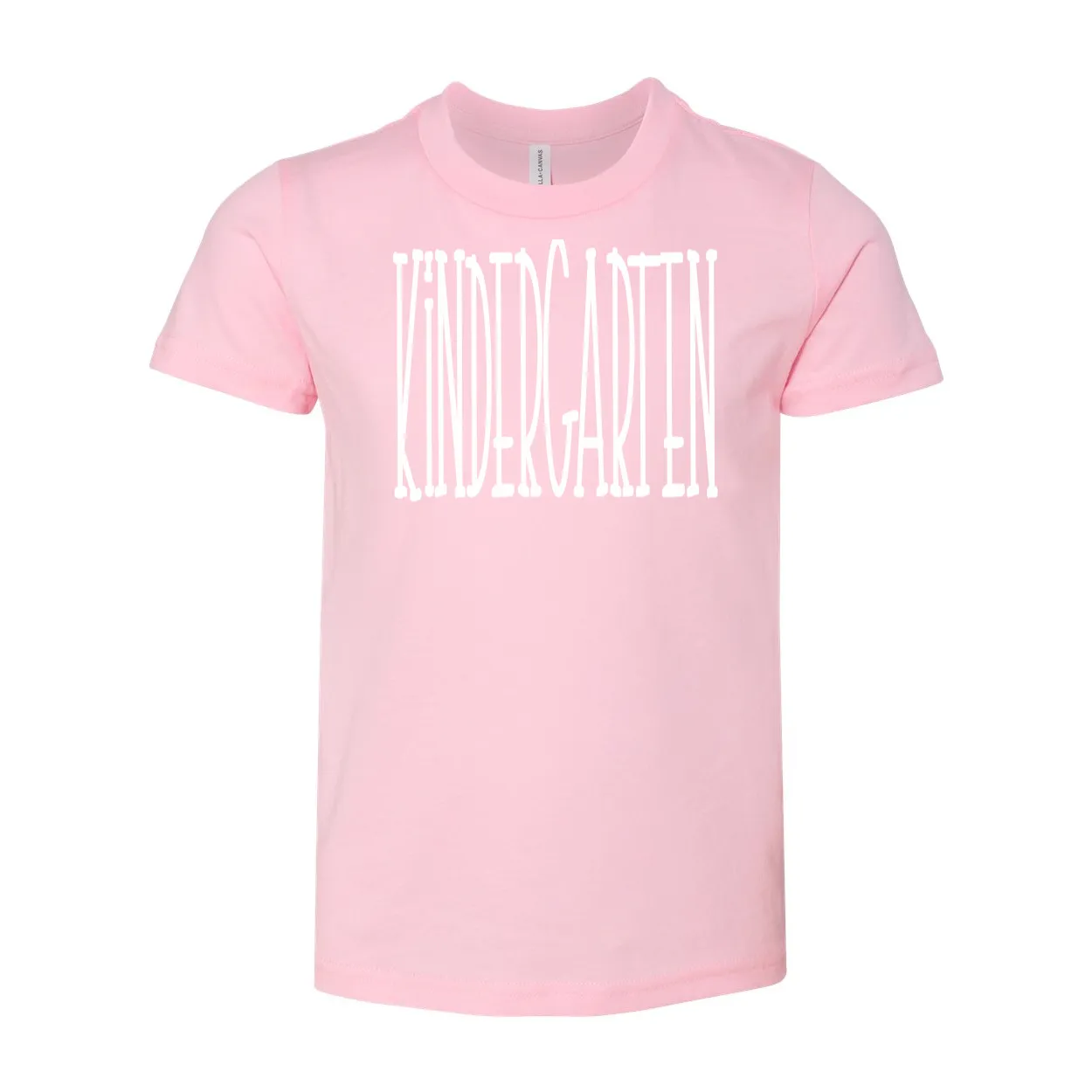 Kindergarten YOUTH Tall Print Soft Tee