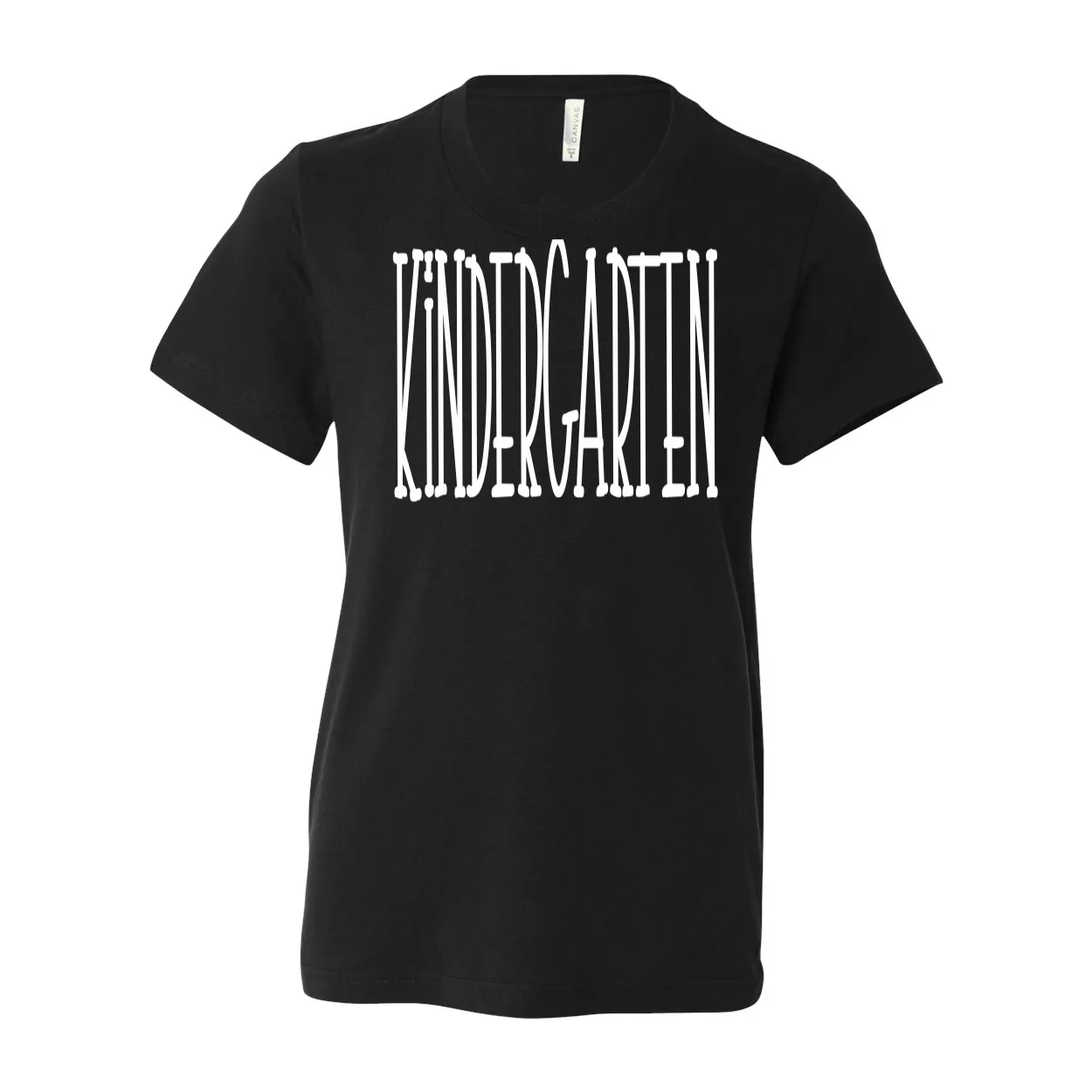 Kindergarten YOUTH Tall Print Soft Tee