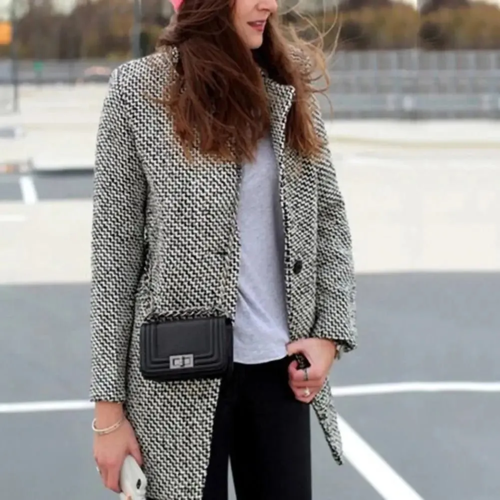 Klara | Elegant Long Wool Coat