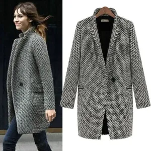 Klara | Elegant Long Wool Coat