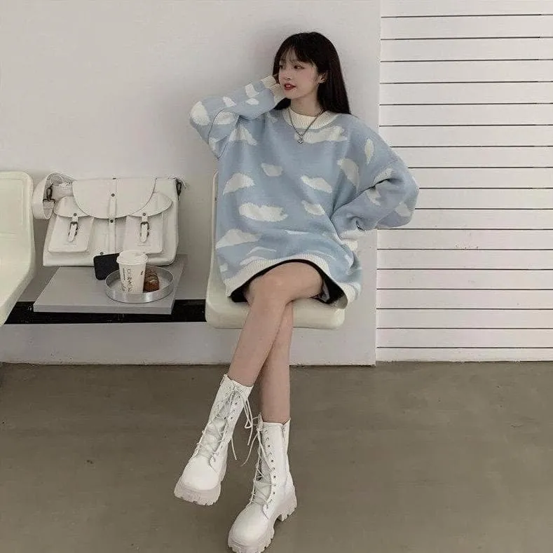 Knit Cloud Sweater