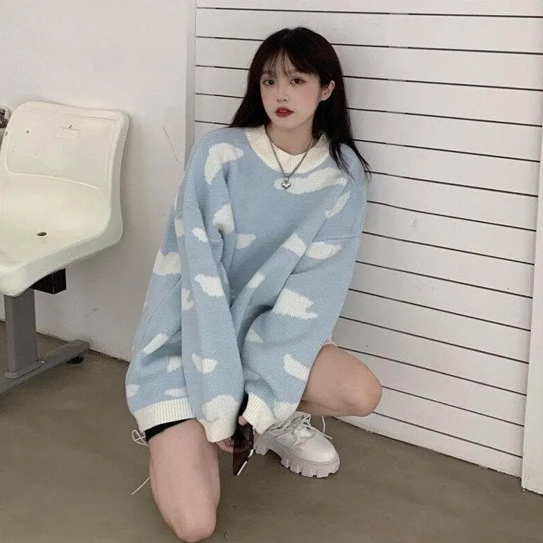 Knit Cloud Sweater