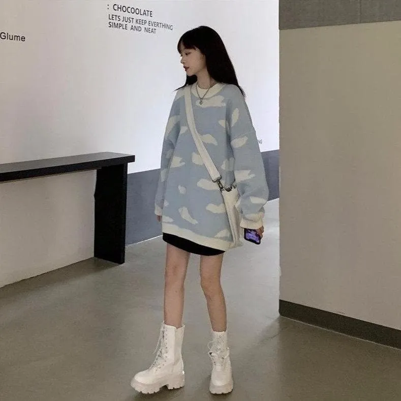Knit Cloud Sweater