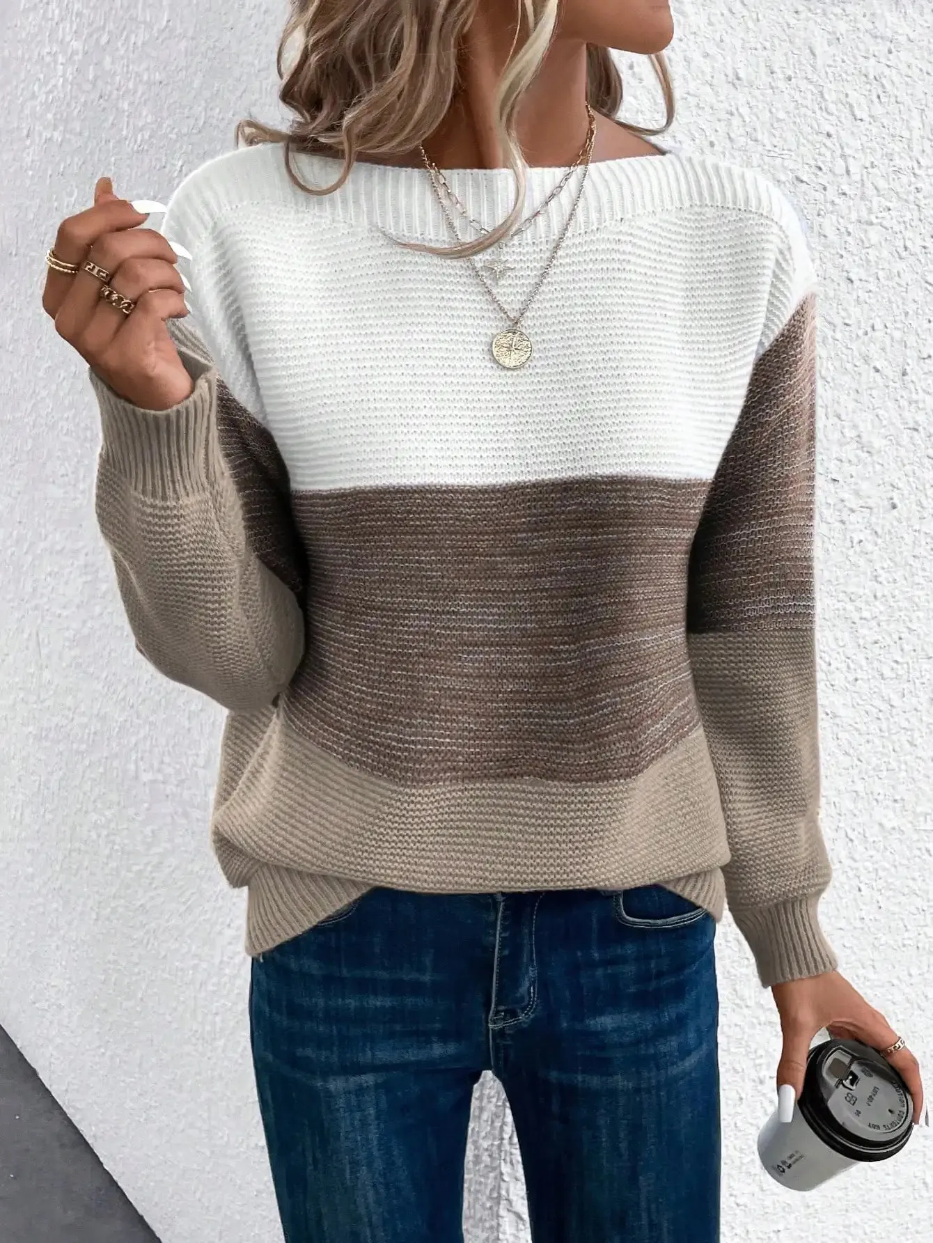 LYRIC - Soft Fade Knit Jumper