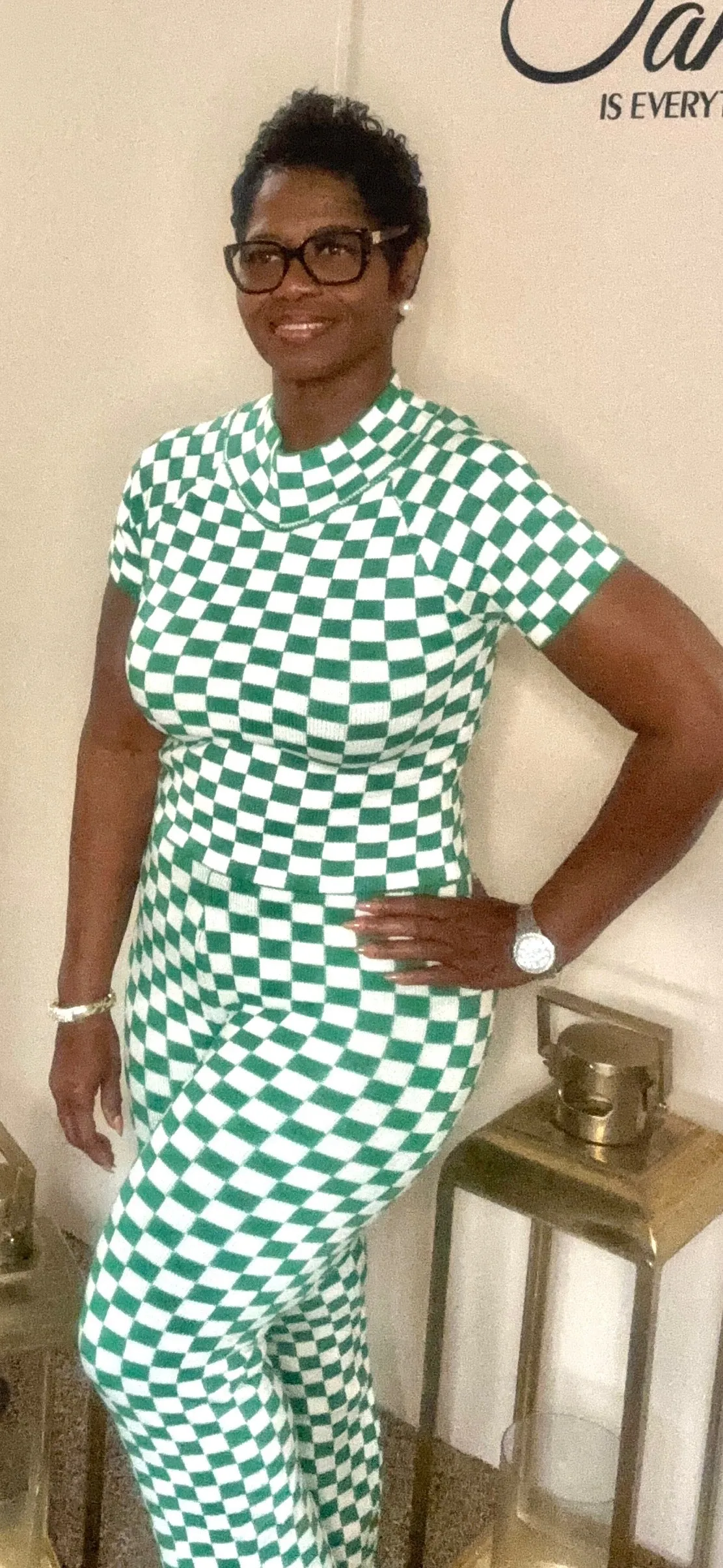 Make it better check 2piece set