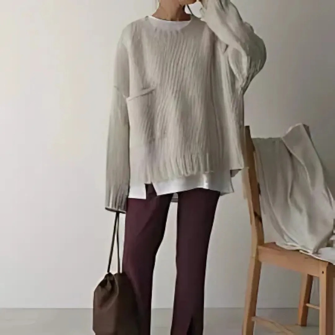 MARLOW | Soft Knit Pocket Sweater