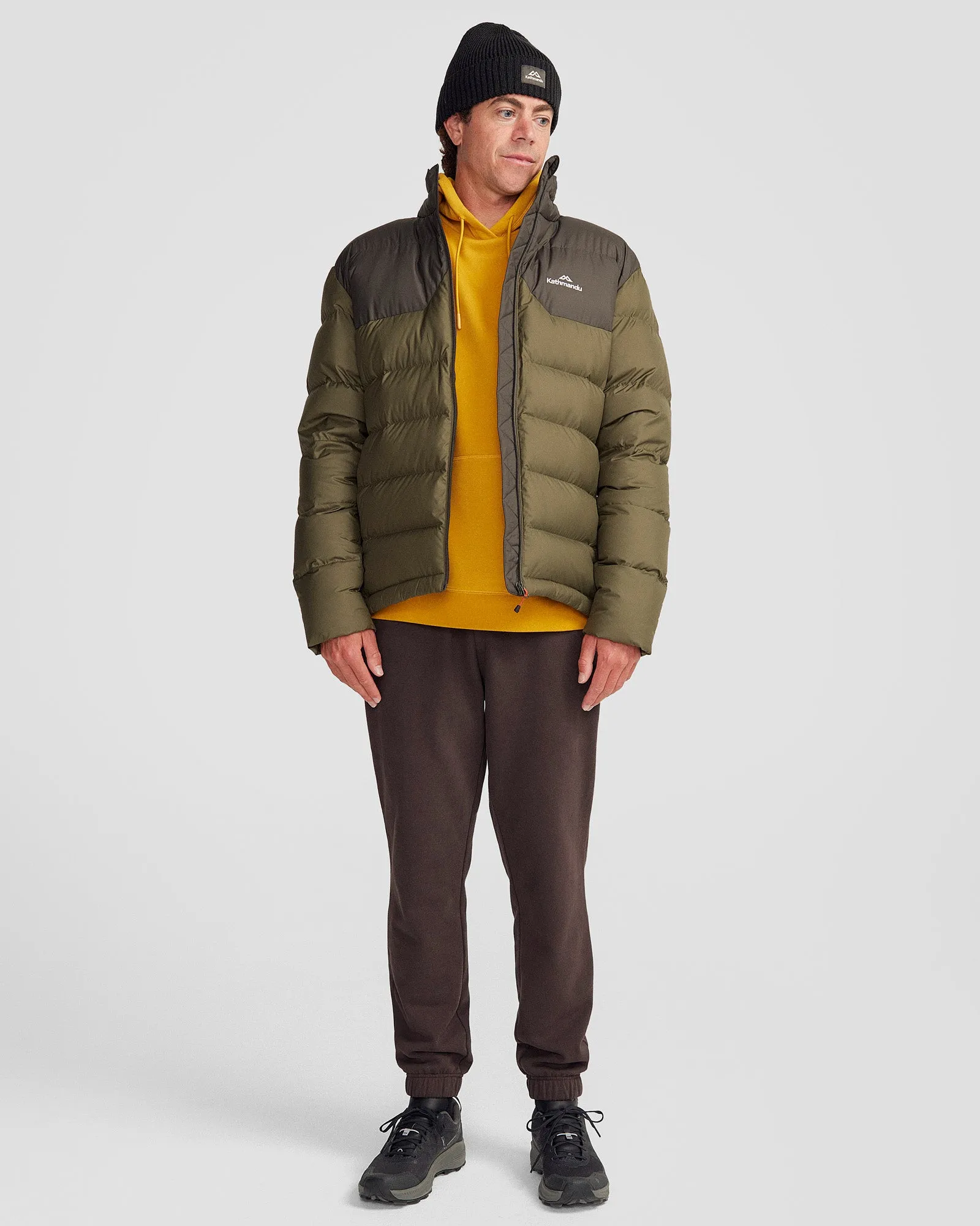 Men's Epiq Down Jacket - Dark Moss/Light Moss