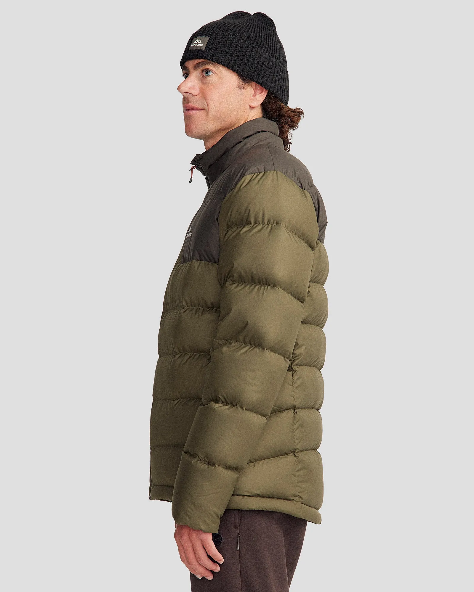 Men's Epiq Down Jacket - Dark Moss/Light Moss