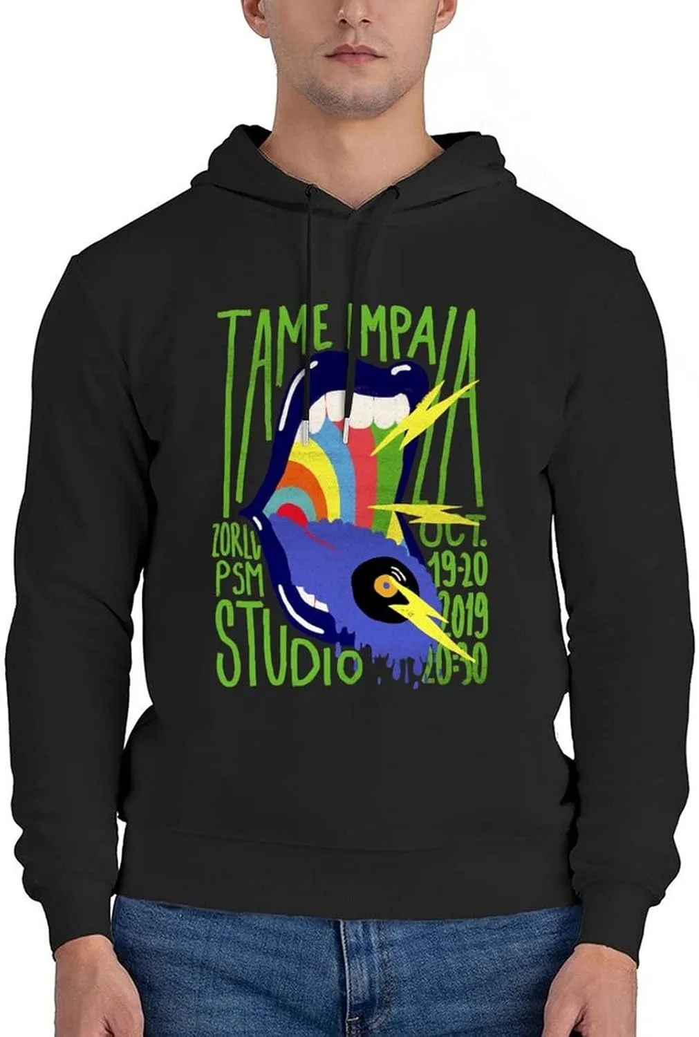 Men's Hoodies Tops Thick Hooded Sweater Apparel