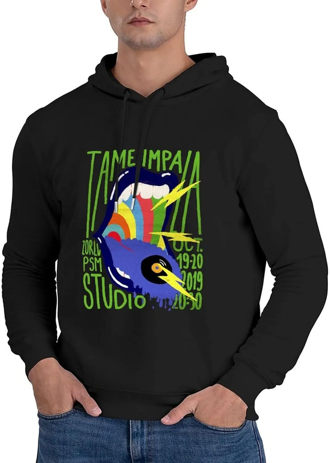 Men's Hoodies Tops Thick Hooded Sweater Apparel