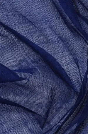 Nautical Blue Cotton Voile Fabric