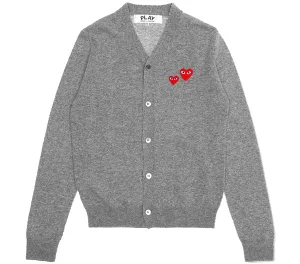 One Big One Small Emblem Cardigan Men