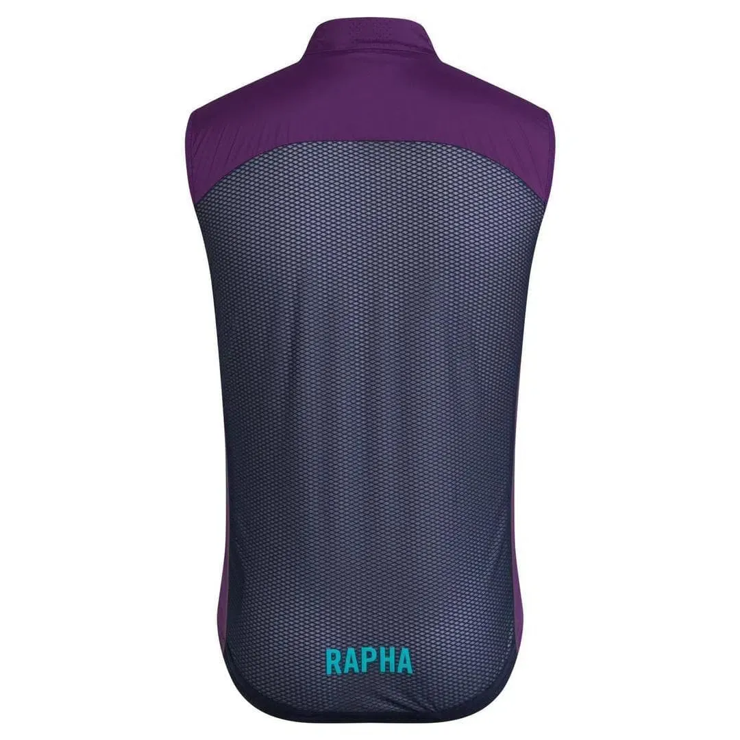 RAPHA Pro Team Lightweight Gilet - BCN Purple/Dark Navy