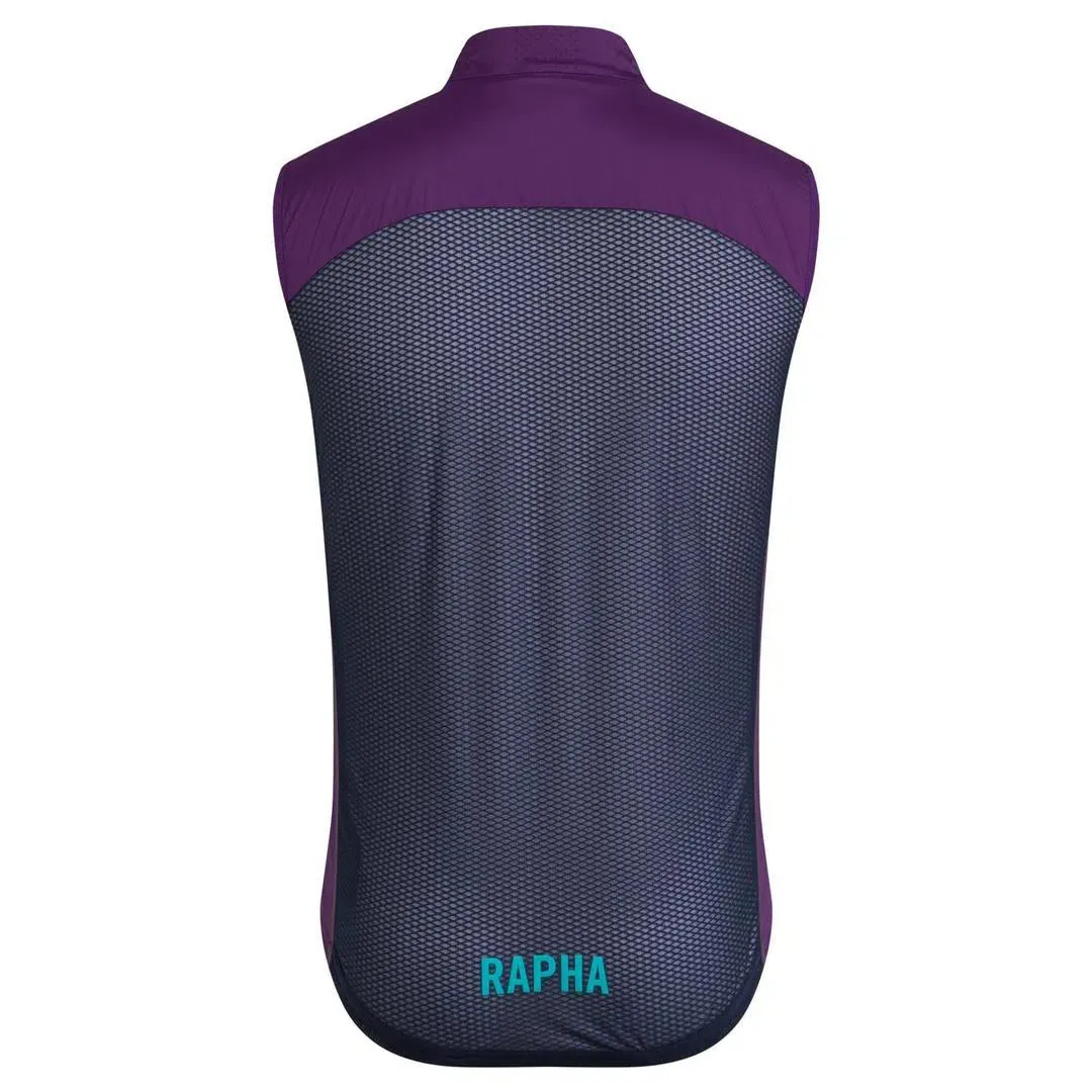 RAPHA Pro Team Lightweight Gilet - BCN Purple/Dark Navy