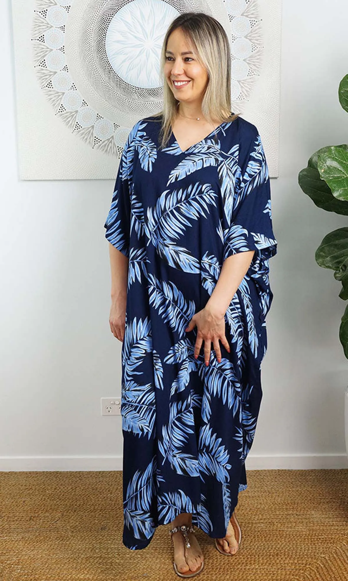 Rayon Premium Kaftan Long Maui, More Colours