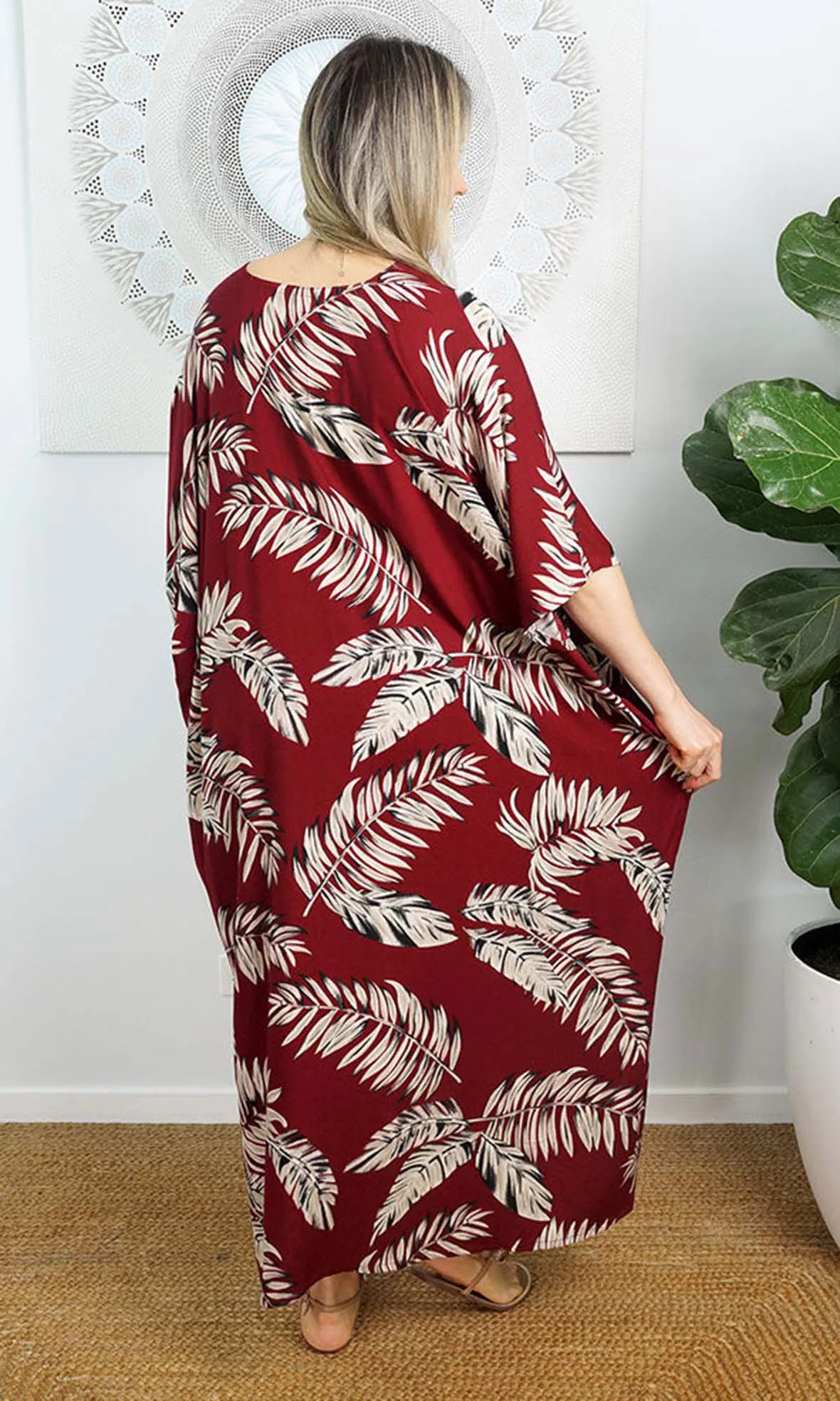 Rayon Premium Kaftan Long Maui, More Colours