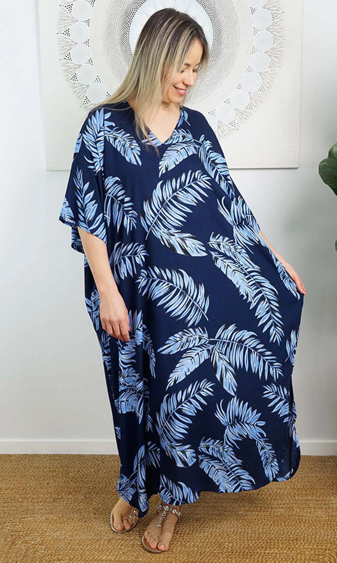 Rayon Premium Kaftan Long Maui, More Colours