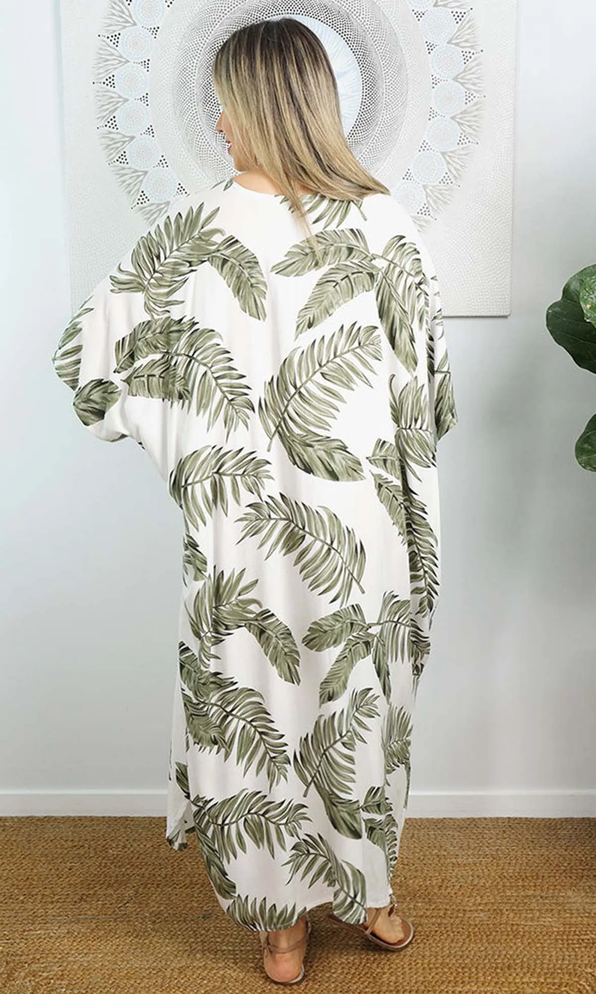 Rayon Premium Kaftan Long Maui, More Colours