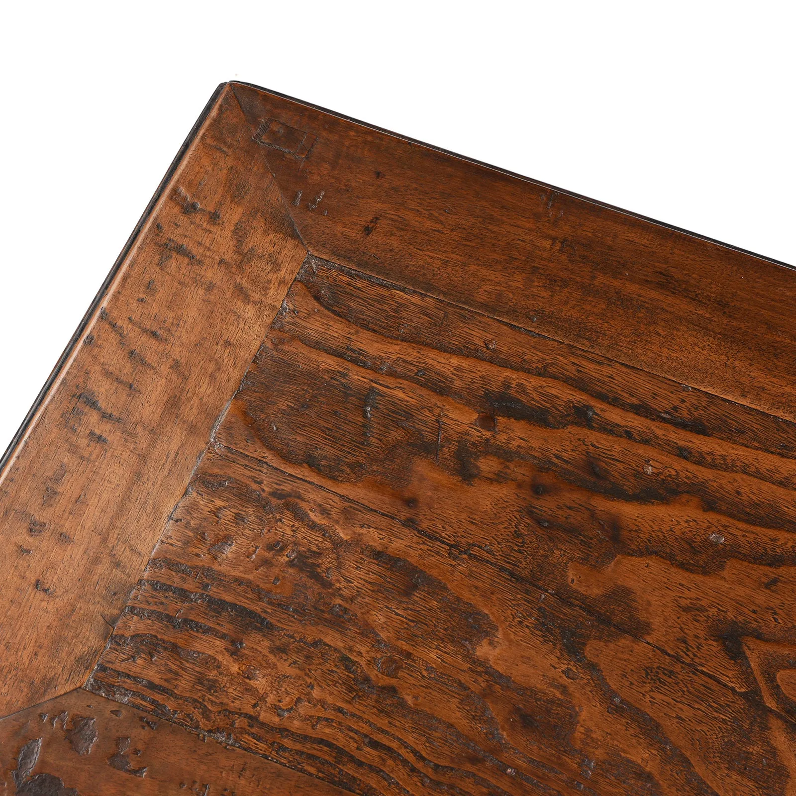 Red Elm Bench / Coffee Table From Jiangsu - 19th Century