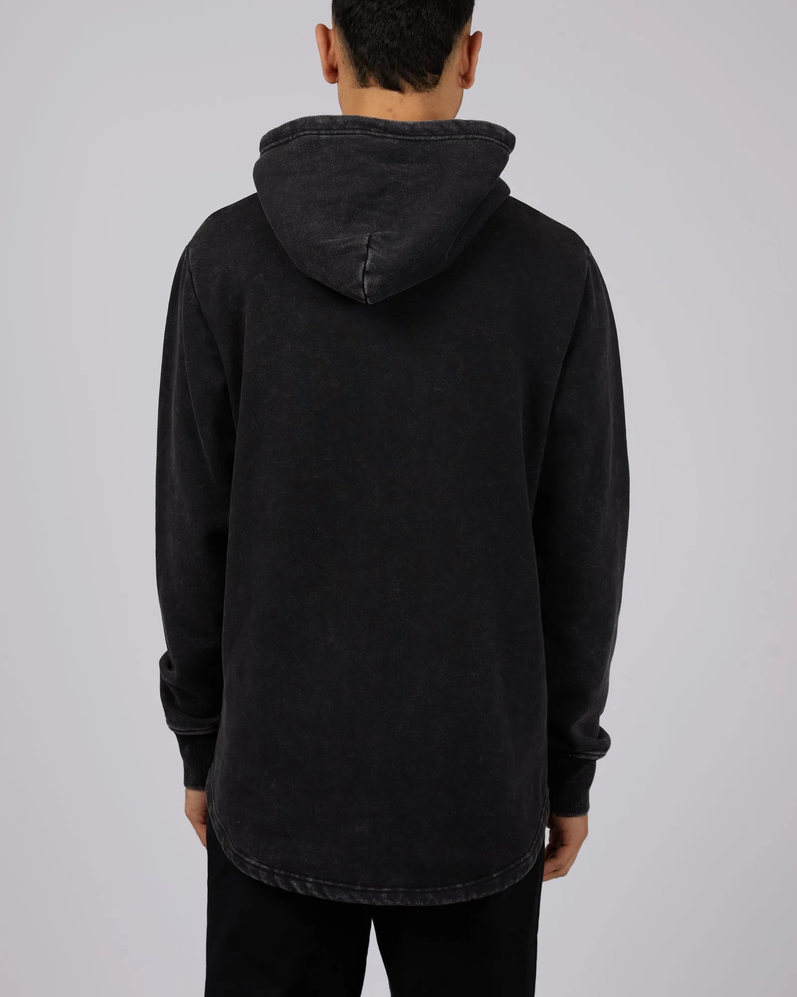 Revival Scoop Hoodie Washed Black